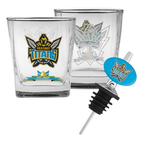 Gold Coast Titans S/2 Spirit & Pourer