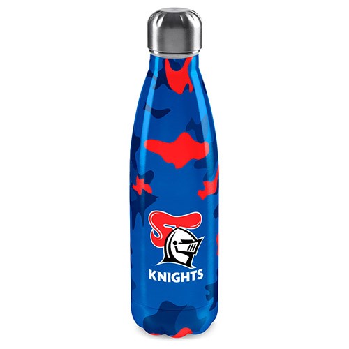 Newcastle Knights Stainless Steel Wrap Bottle