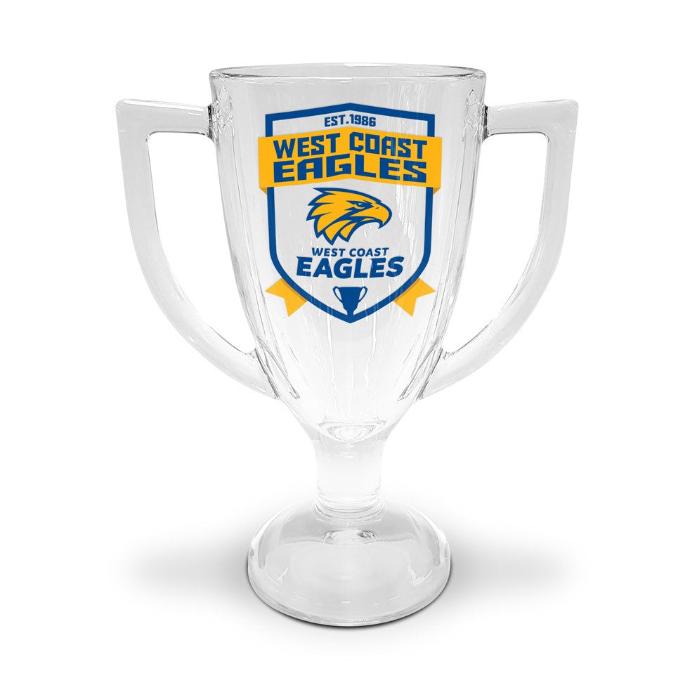 West Coast Eagles Trophy Glass