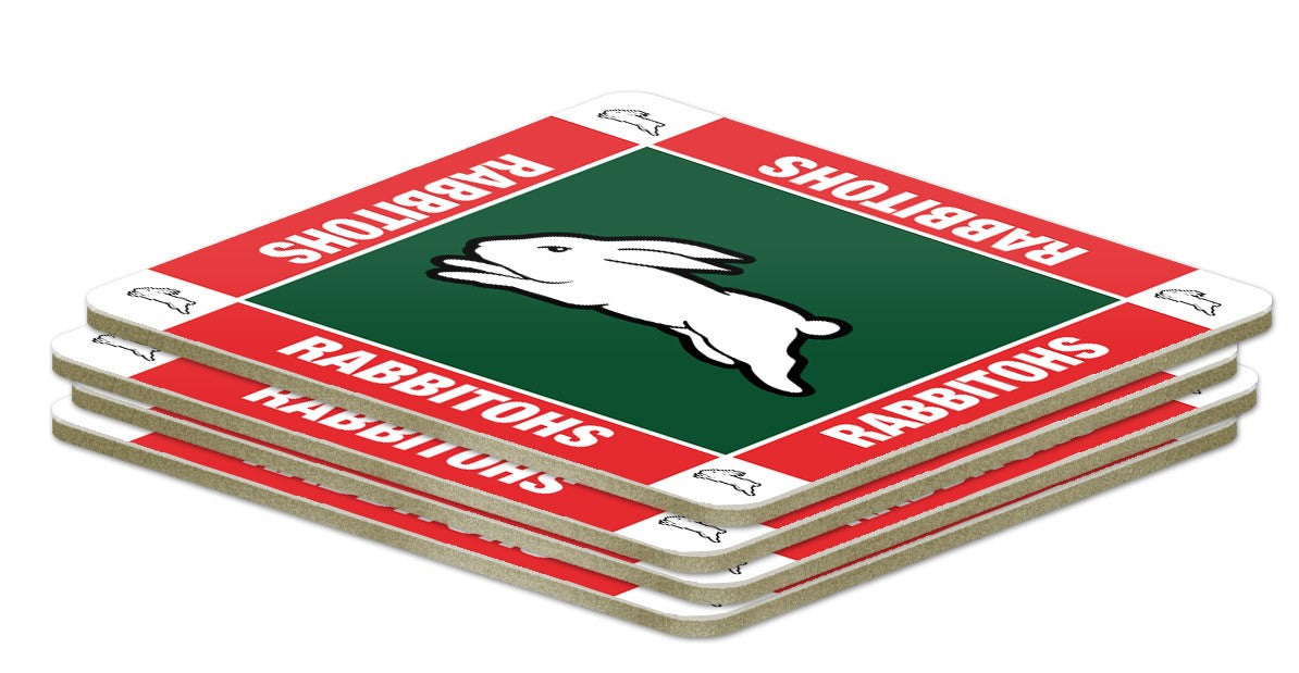 South Sydney Rabbitohs 4Pk Coaster