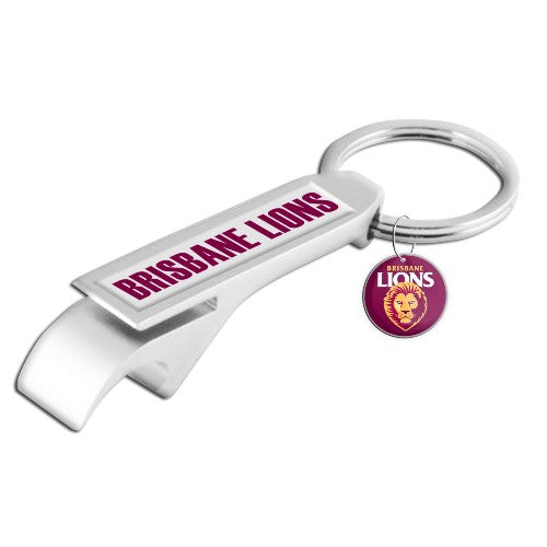 Brisbane Lions Bottle Opener Keyring