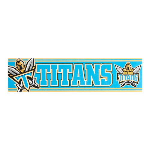 Gold Coast Titans Bumper Sticker