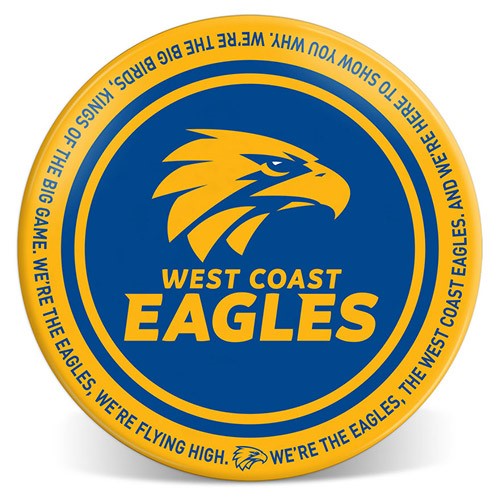 West Coast Eagles Melamine Plate