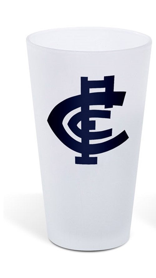 Carlton Blues Frosted Glass