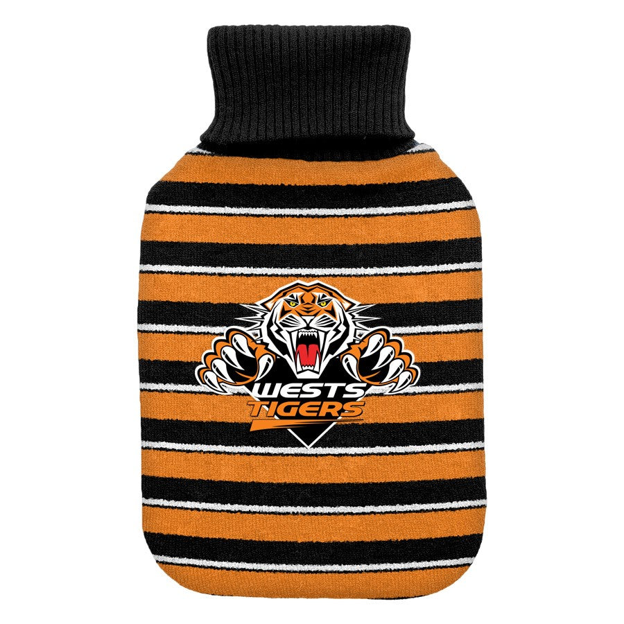 Wests Tigers Hot Water Bottle & Cover