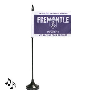 AFL Fremantle Dockers Musical Flag - Image