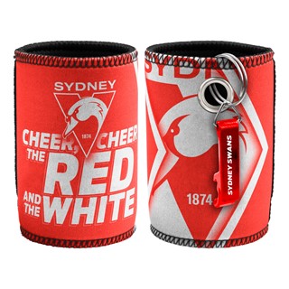 AFL Sydney Swans Can Cooler Opener - Image