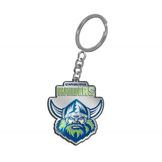 NRL Canberra Raiders Enamel Logo Keyring - Image