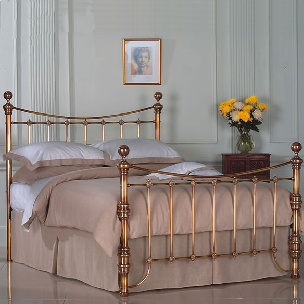 Arrino Brass Bed Frame