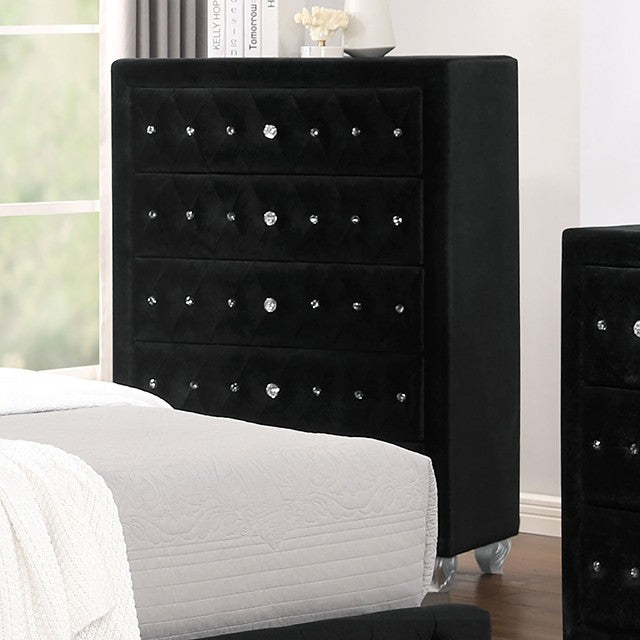 Zohar Chest Of Drawers - Black