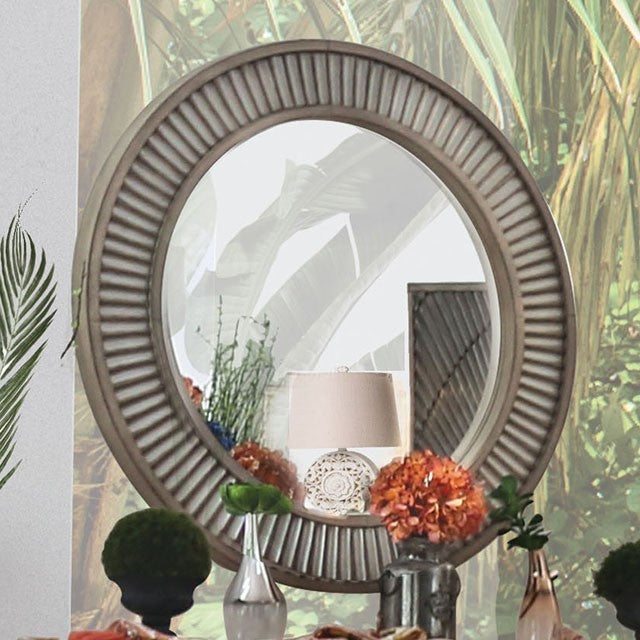 Kamalah Round Mirror