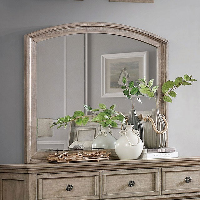 Wells Mirror - Grey