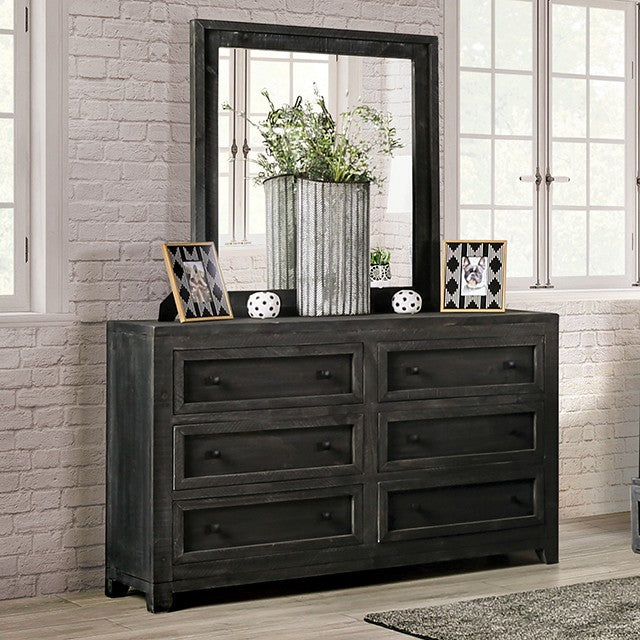 Oakridge Dressing Table - Charcoal