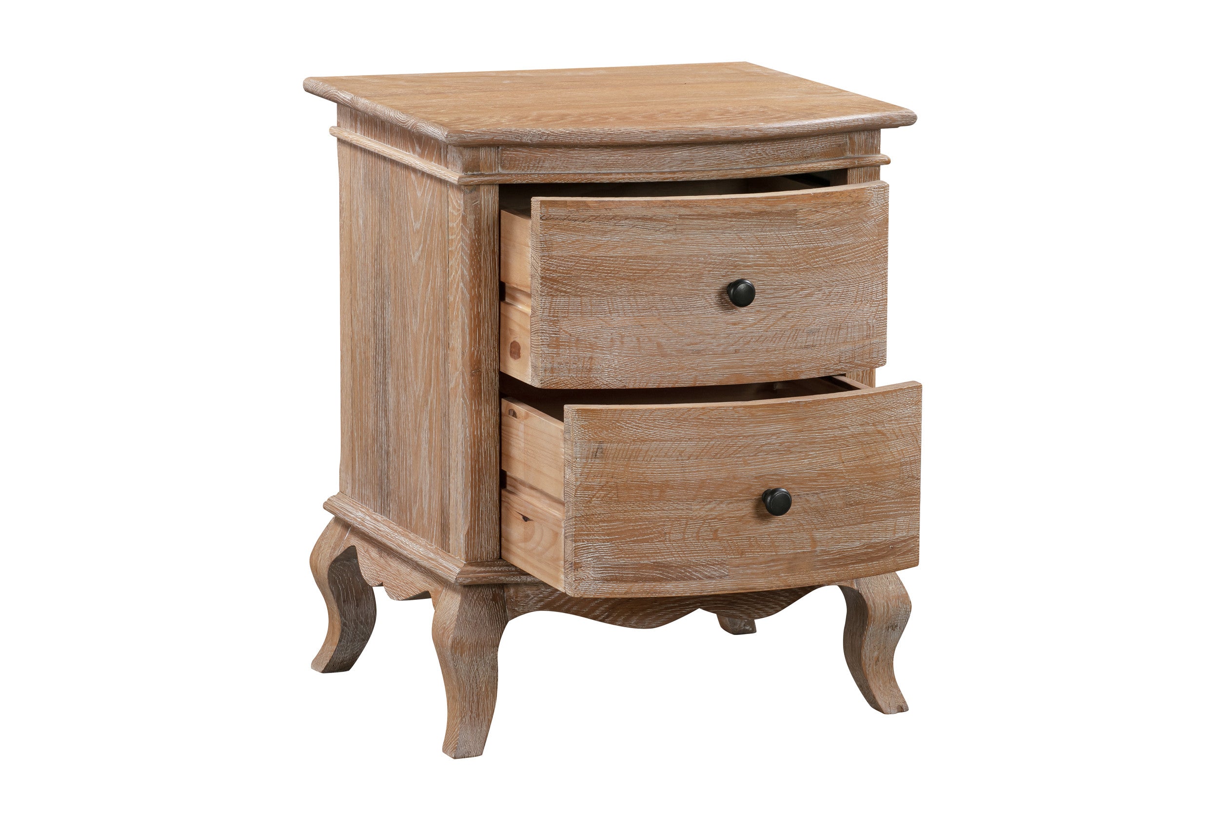 Milles Wood Bedside Table