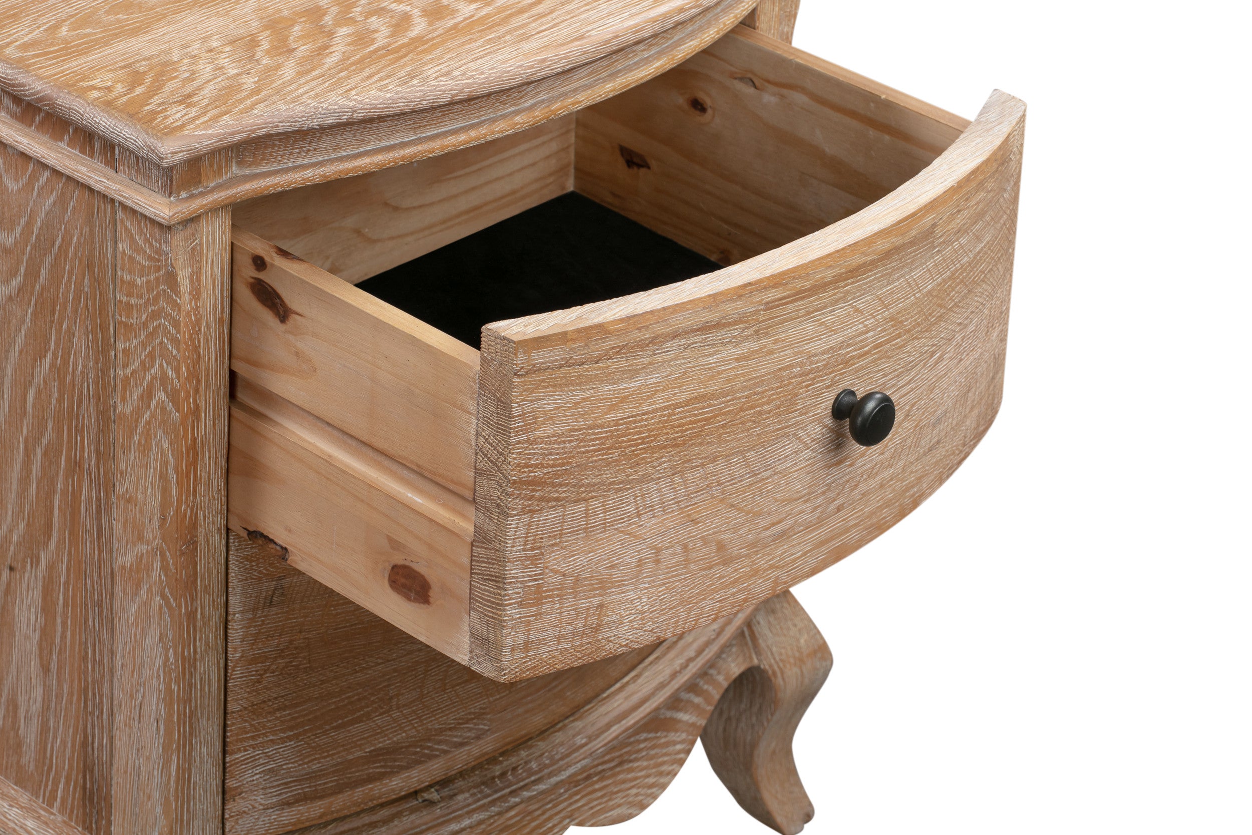 Milles Wood Bedside Table