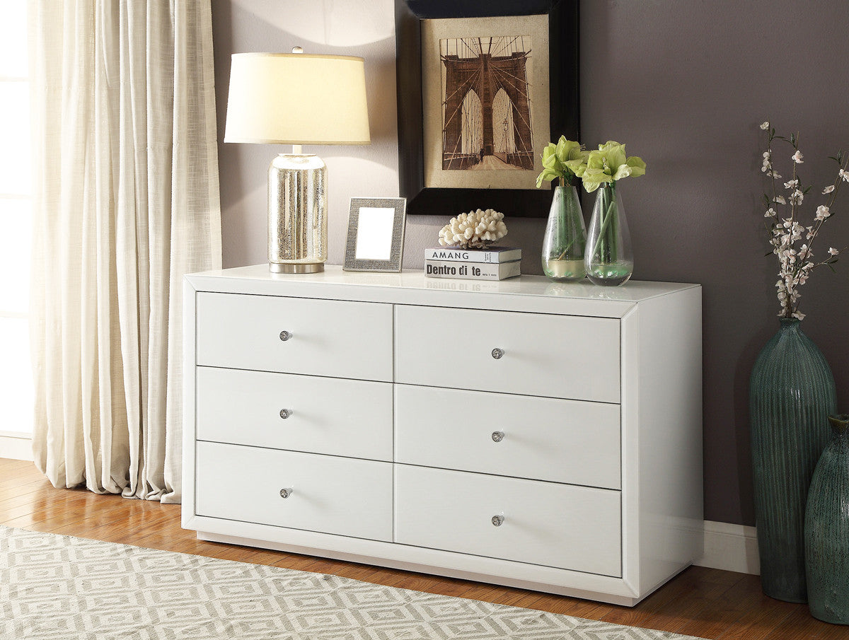 Boulevard Dressing Table - White