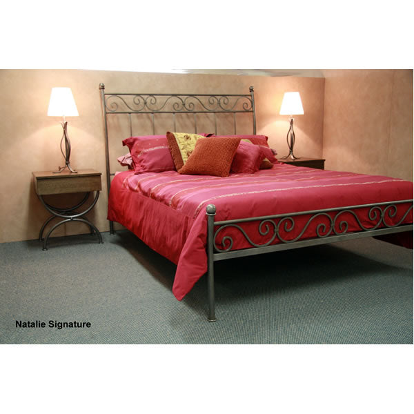 Natalie Metal Bed With Low Foot