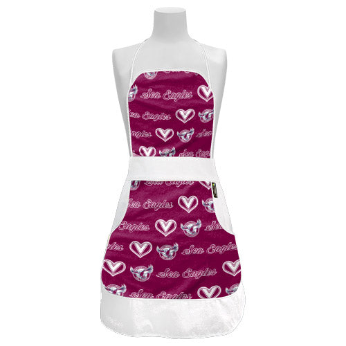 Manly Sea Eagles Ladies Retro Apron