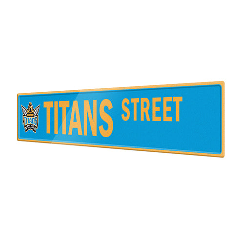 Gold Coast Titans Street Sign