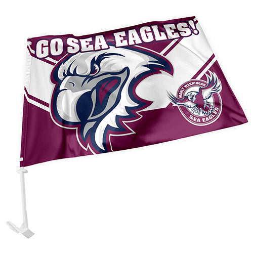 Manly Sea Eagles Car Flag
