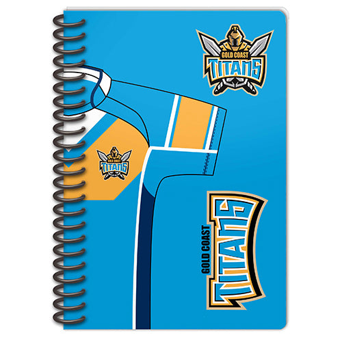 Gold Coast Titans Set Of 2 Notebooks