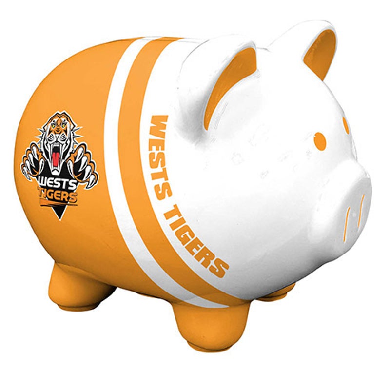 Wests Tigers Tigers Piggy Bank