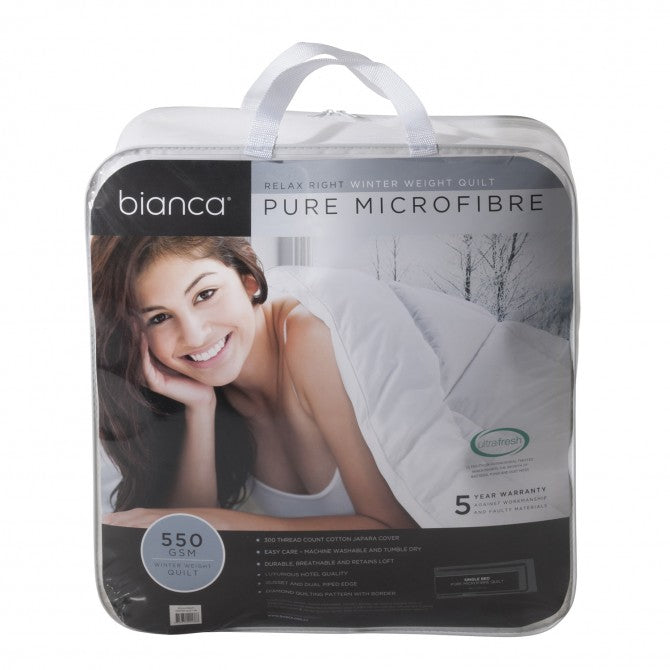 Relax Right Microfibre Winter Quilt