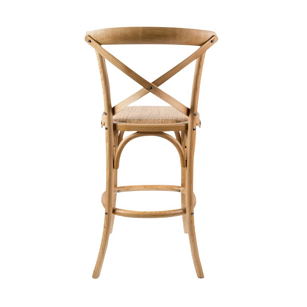 Rattan Bar Stool Natural