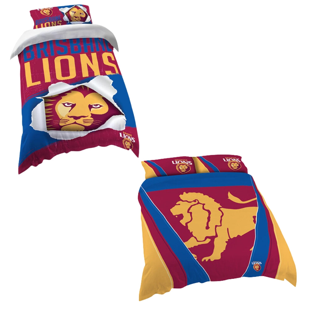 Brisbane Lions Quilt Cover