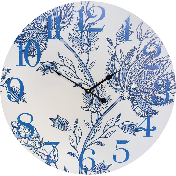 French Blue Wall Clock