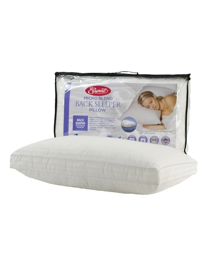 Microblend Back Sleeper Pillow