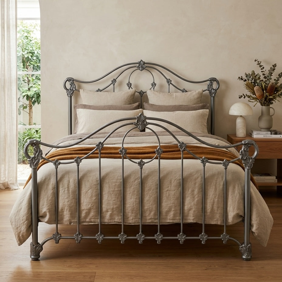 Albany Cast Iron Bed Frame