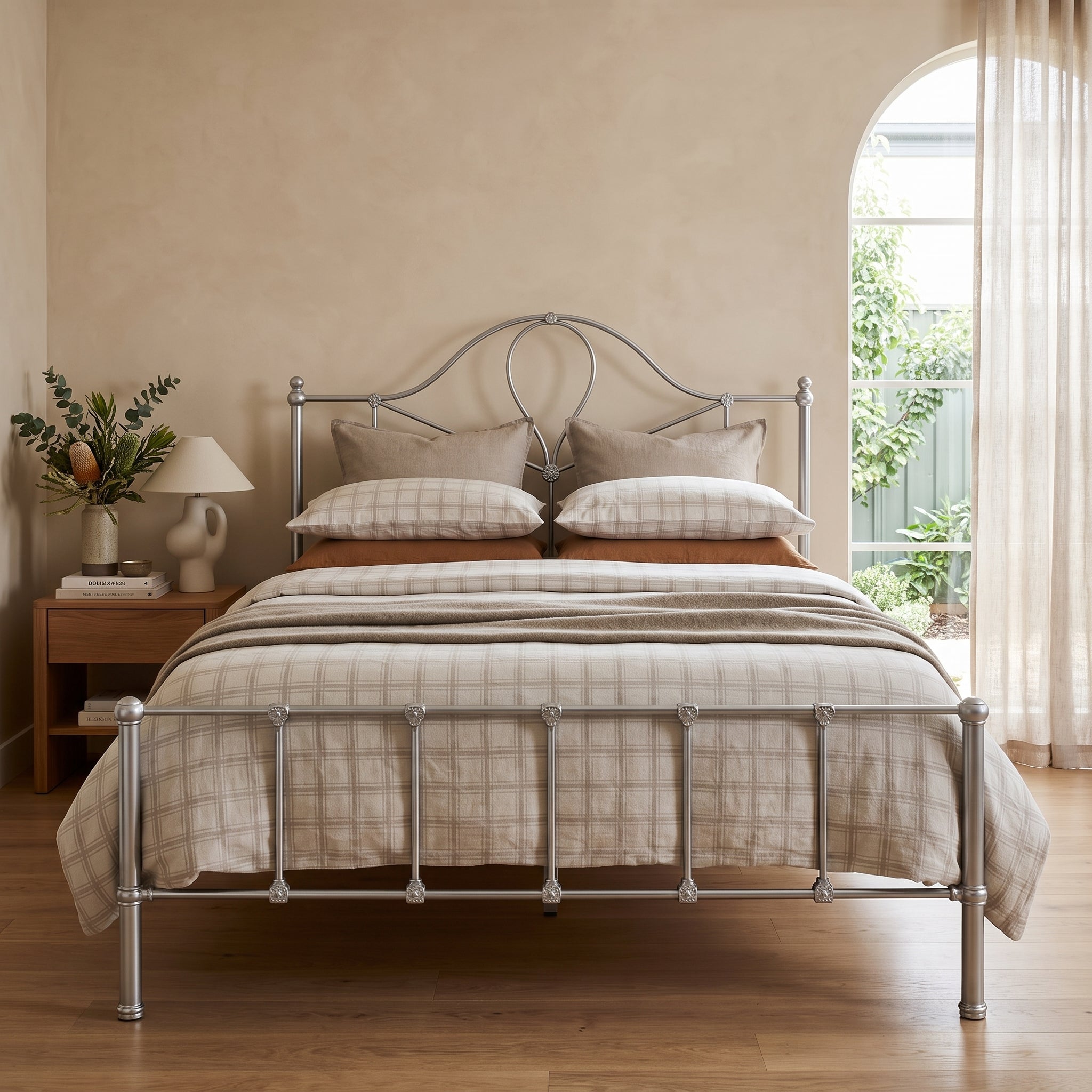 Arthur Cast Iron Bed Frame