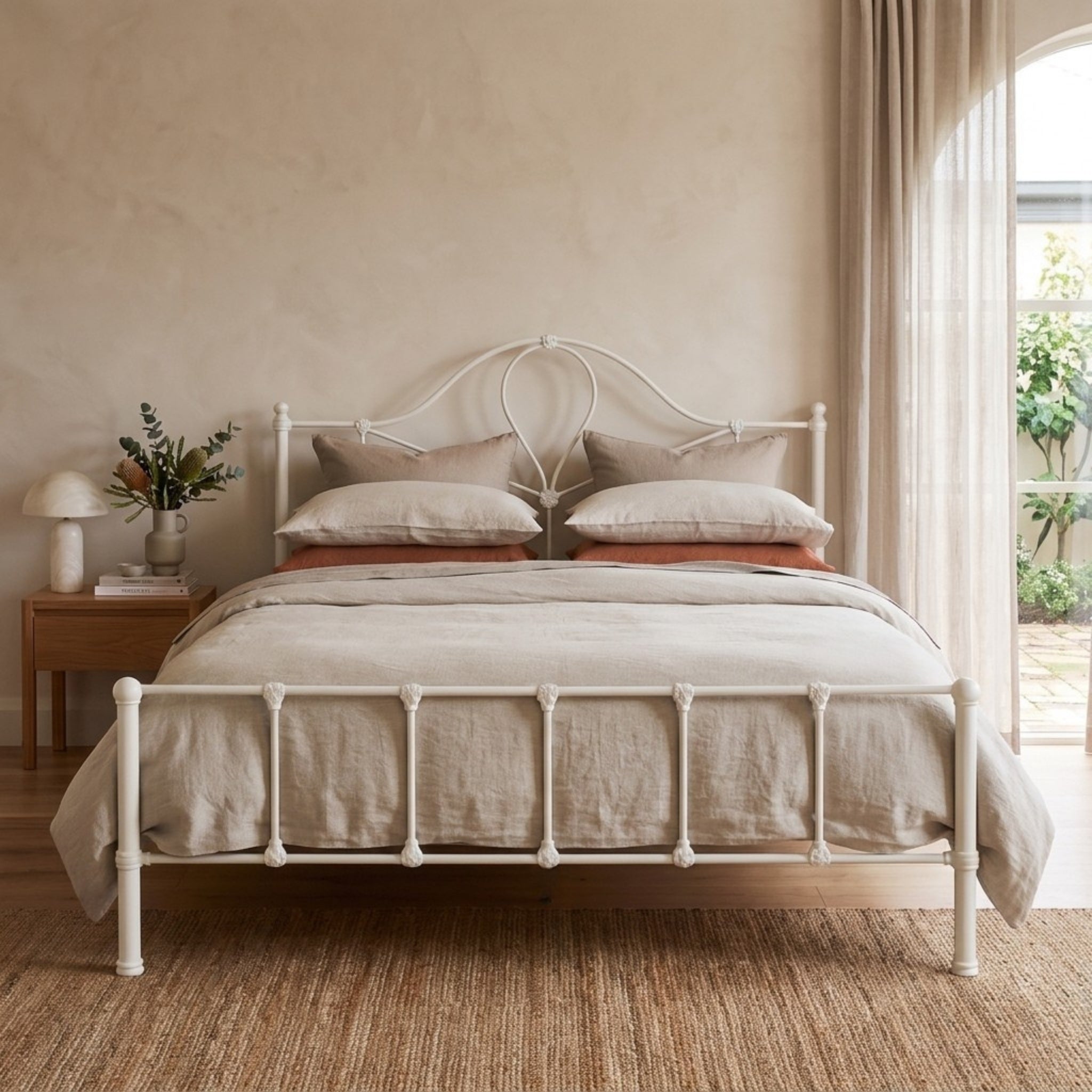 Arthur Cast Iron Bed Frame
