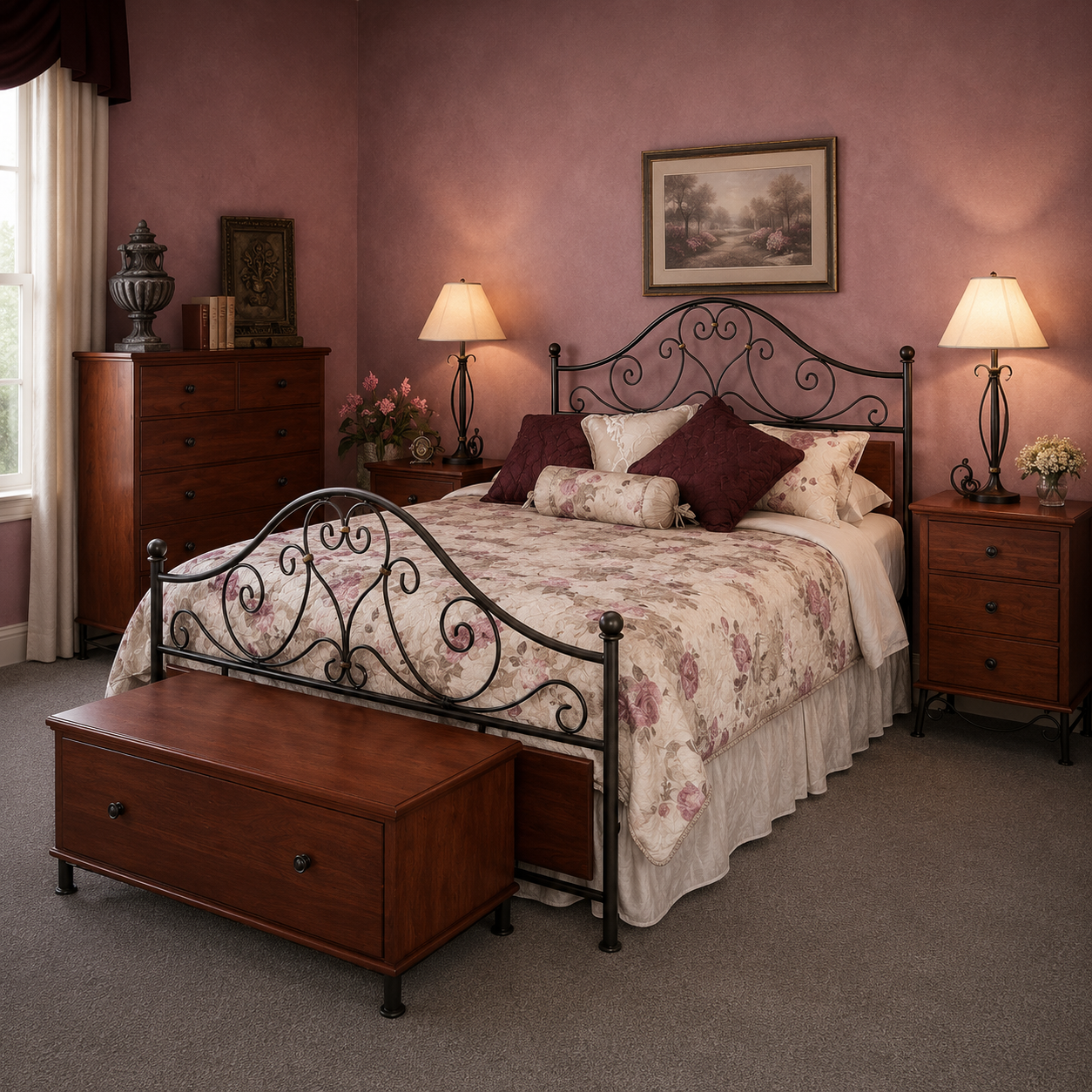 Baroness Metal Bed Frame