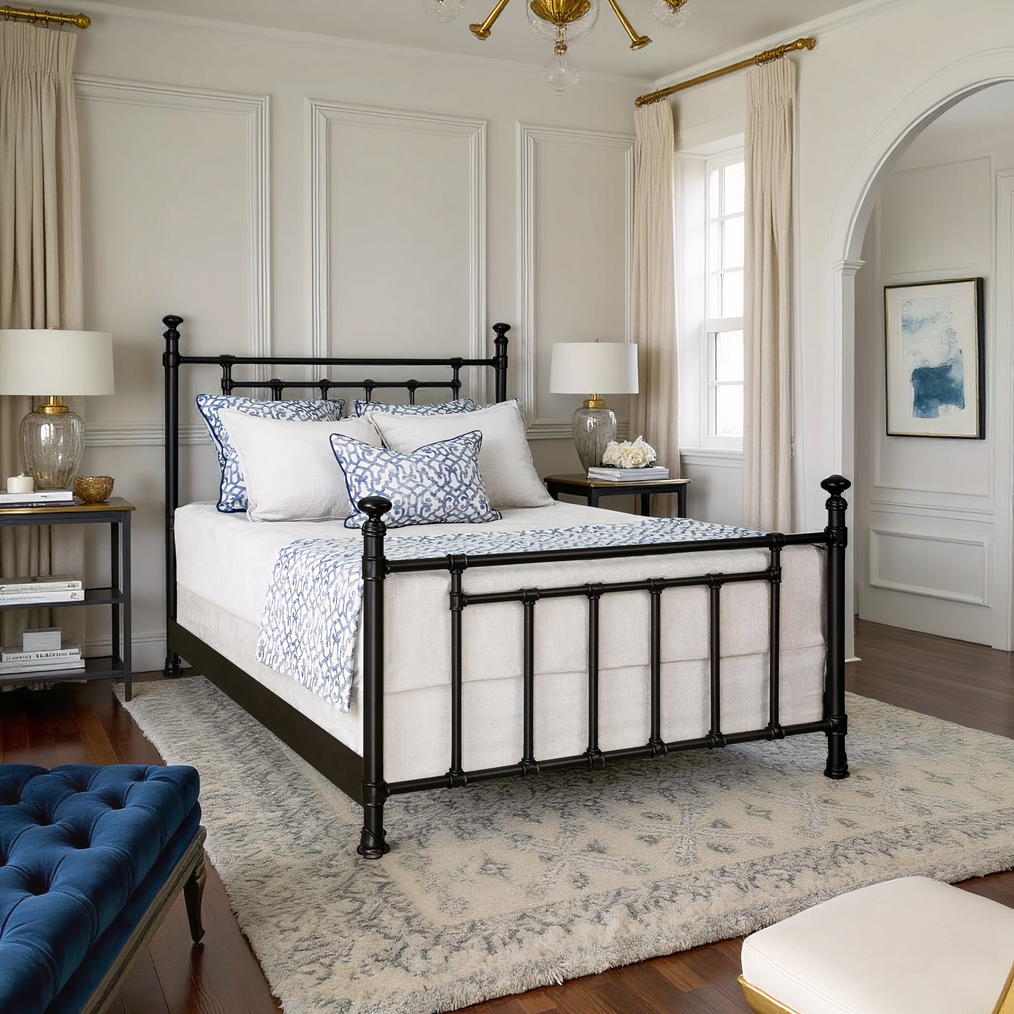 Blake Cast Iron Bed Frame