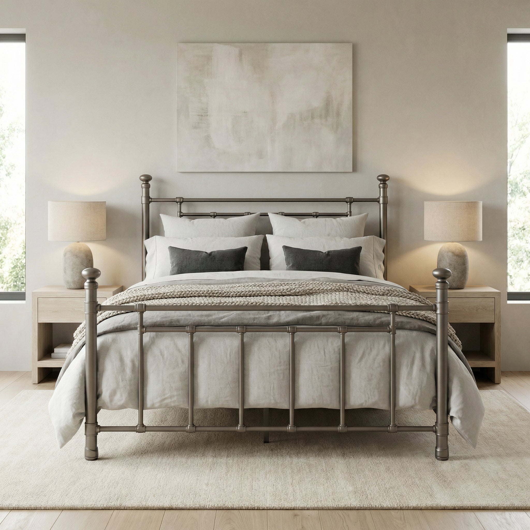 Blake Cast Iron Bed Frame