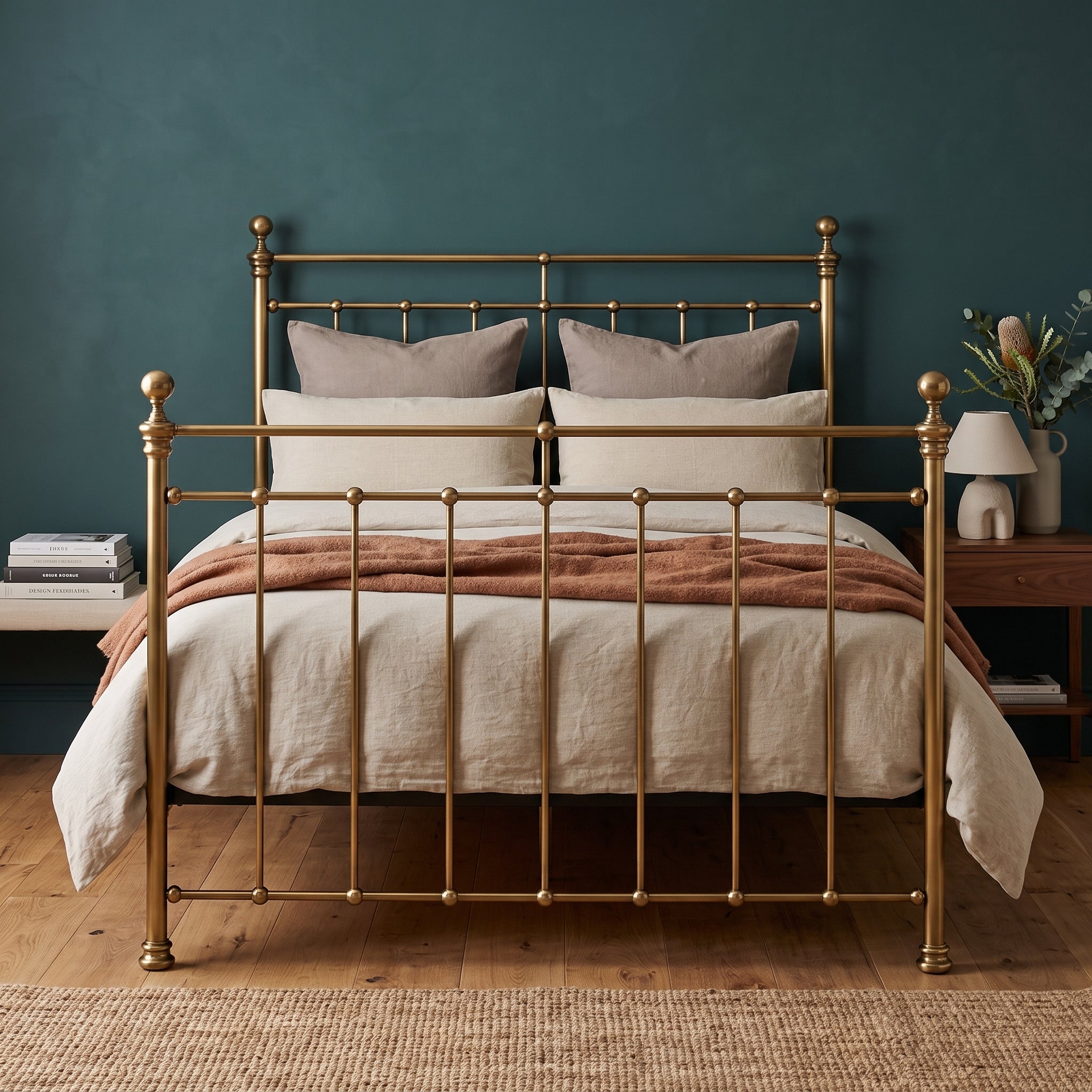 Blaxland Brass Bed Frame