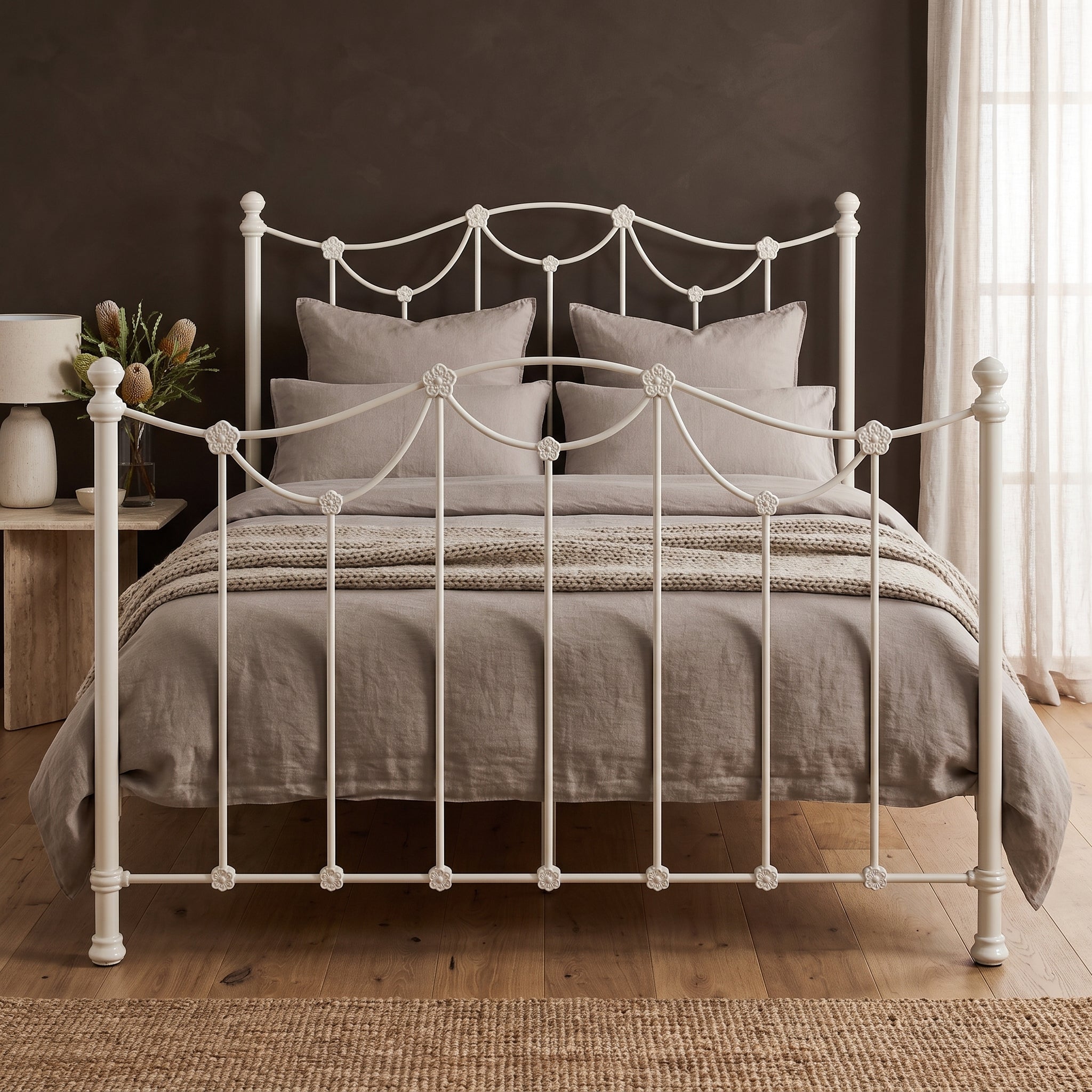 Carlton Cast Iron Bed Frame