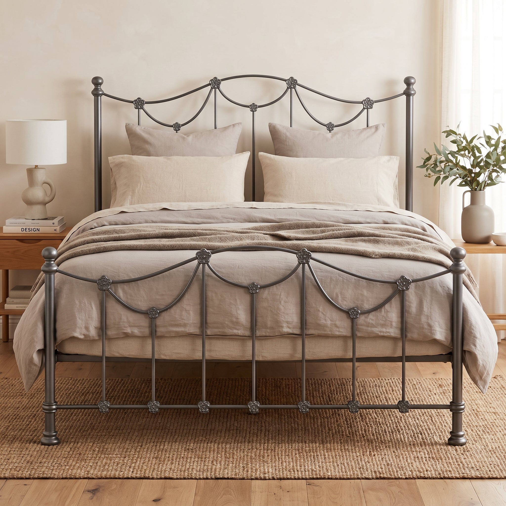 Carlton Cast Iron Bed Frame