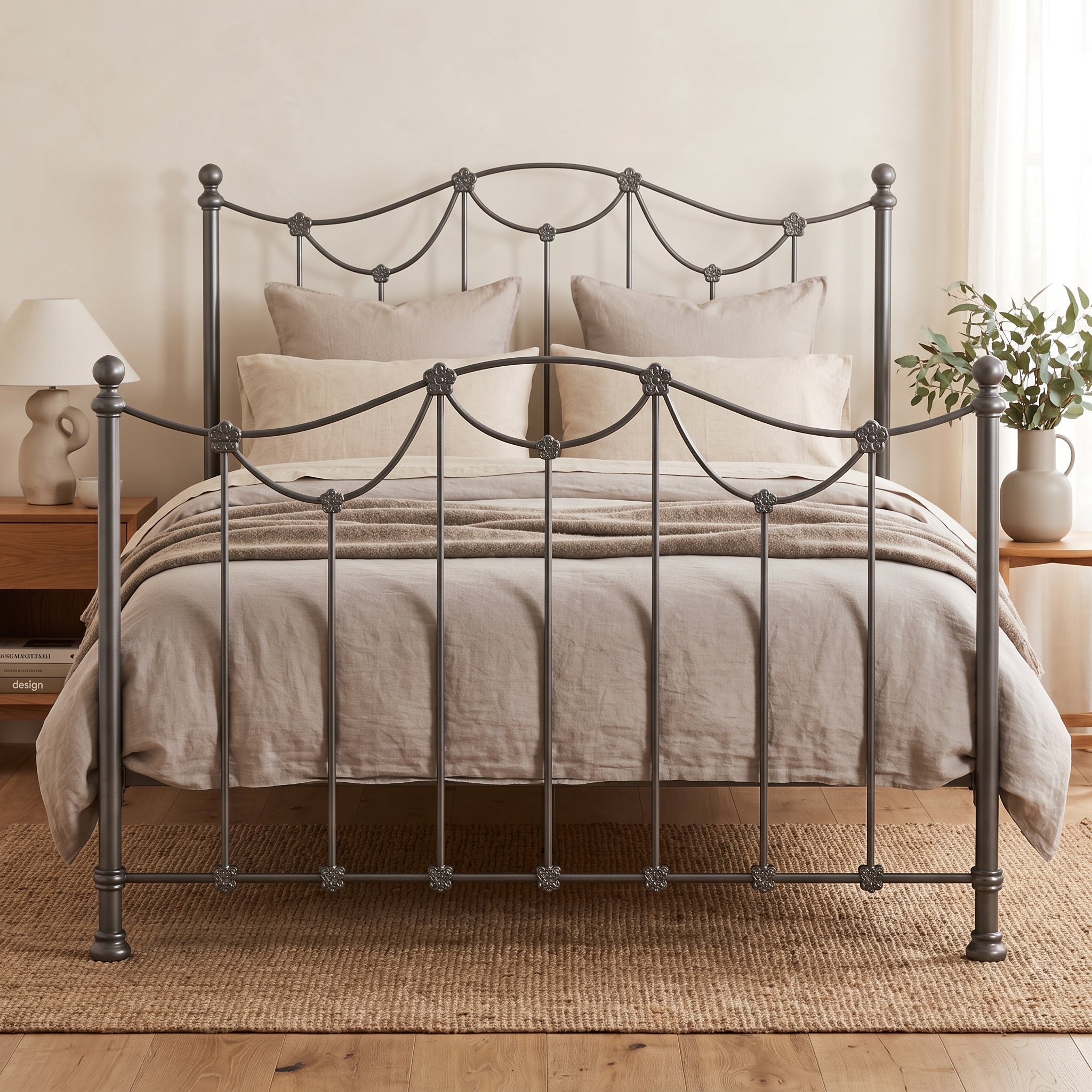 Carlton Cast Iron Bed Frame