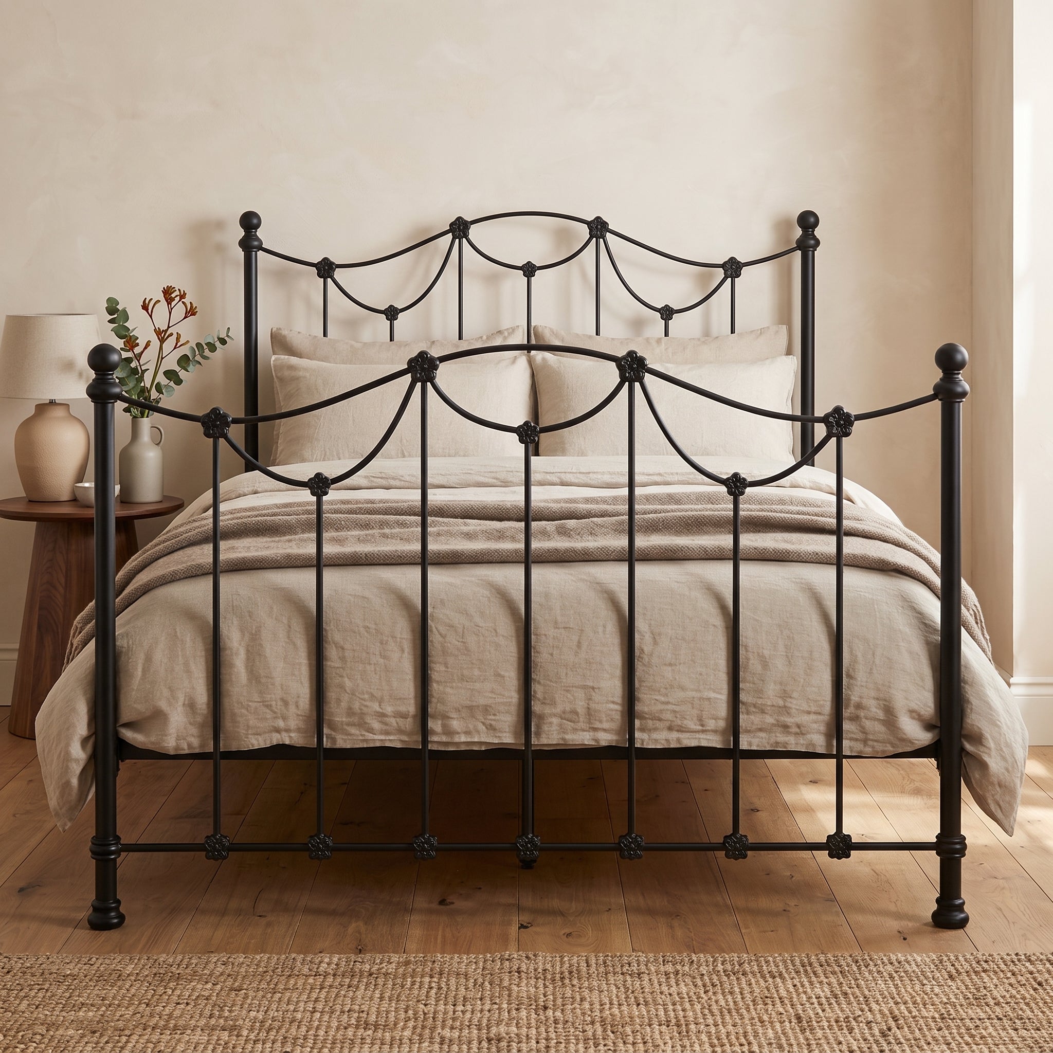 Carlton Cast Iron Bed Frame