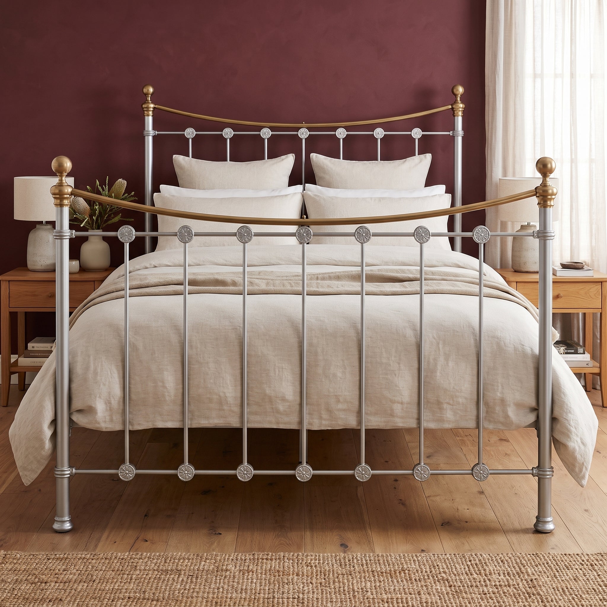 Carrum Cast Iron Bed Frame