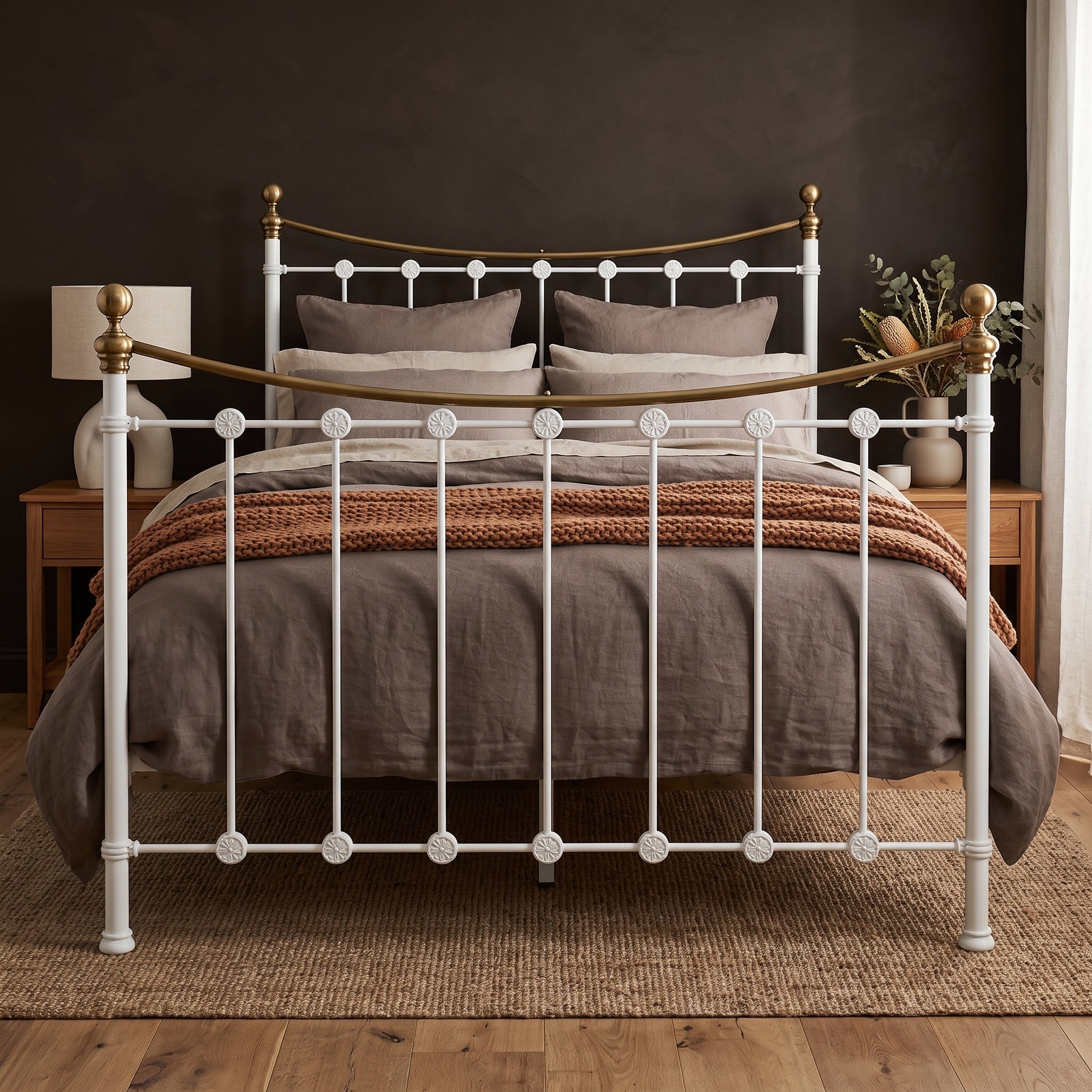 Carrum Cast Iron Bed Frame