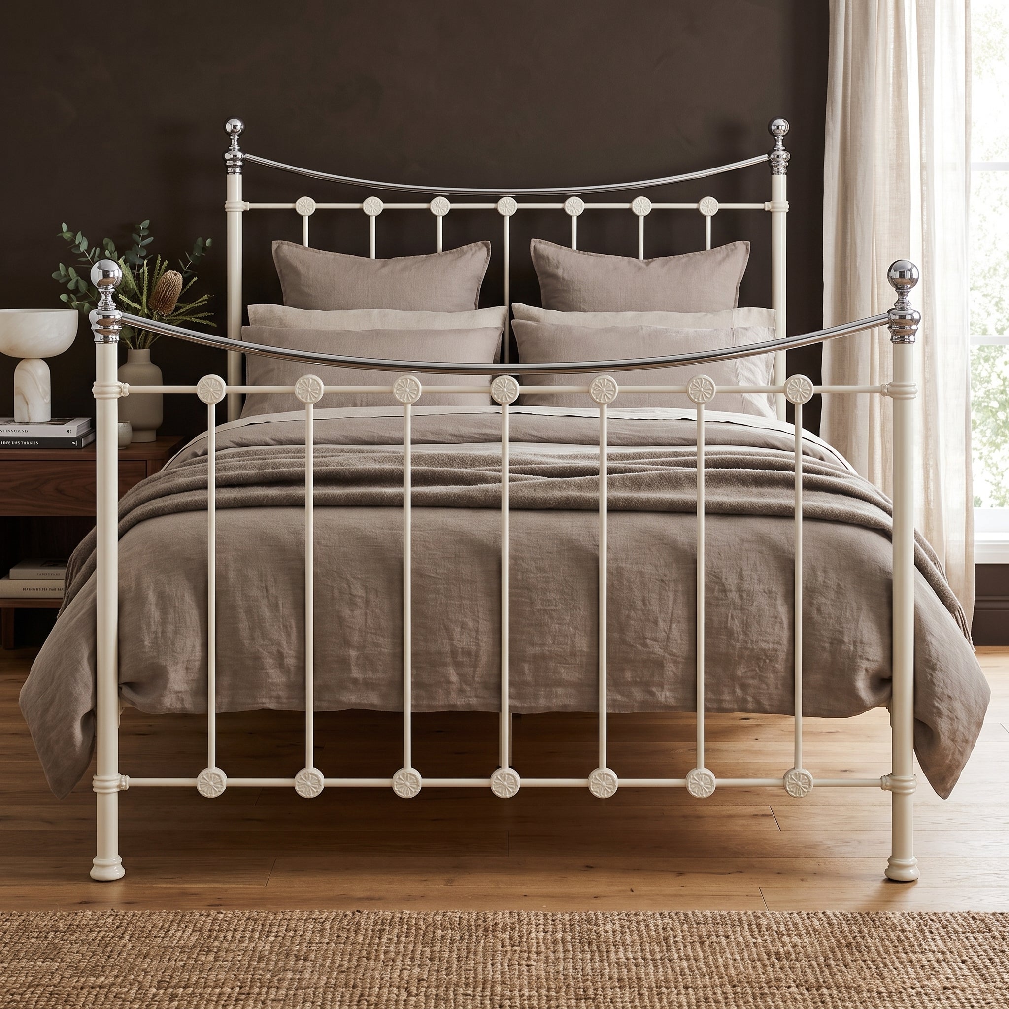 Carrum Cast Iron Bed Frame