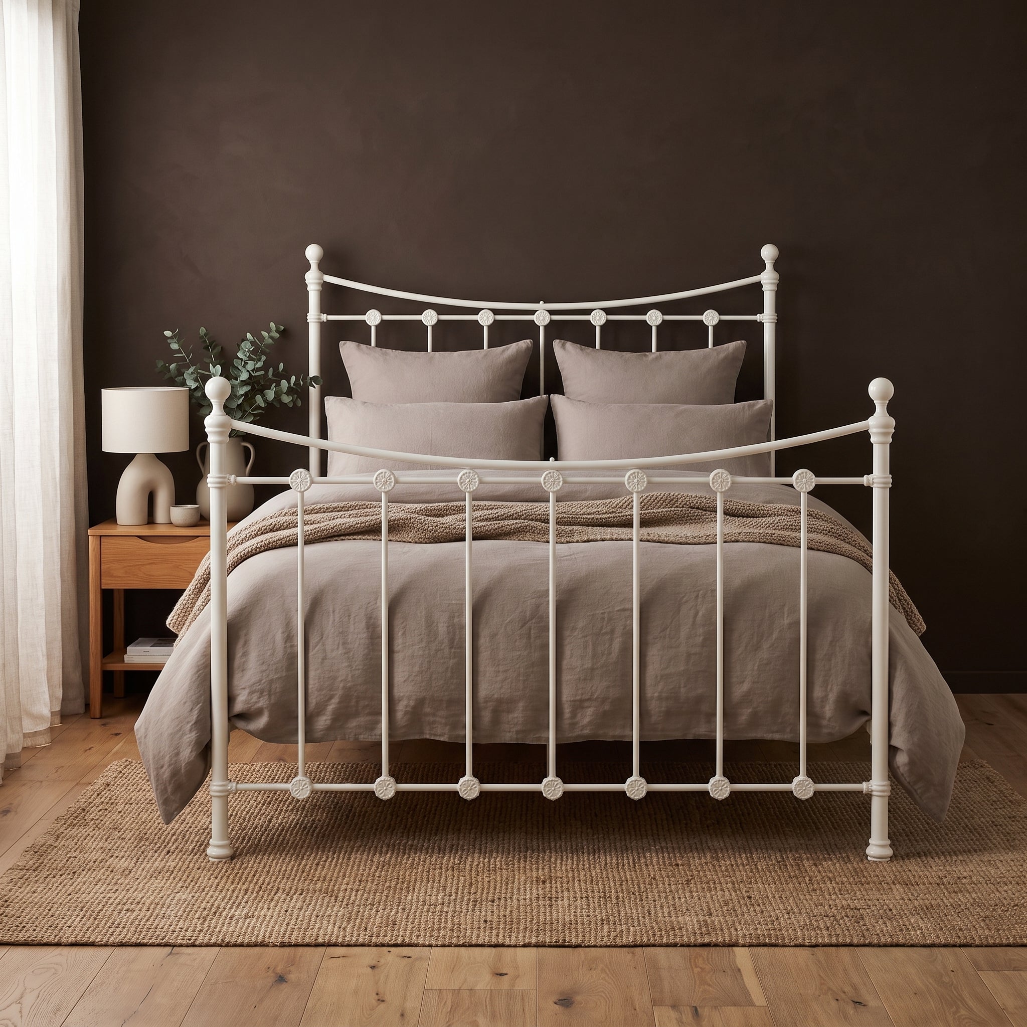 Carrum Cast Iron Bed Frame
