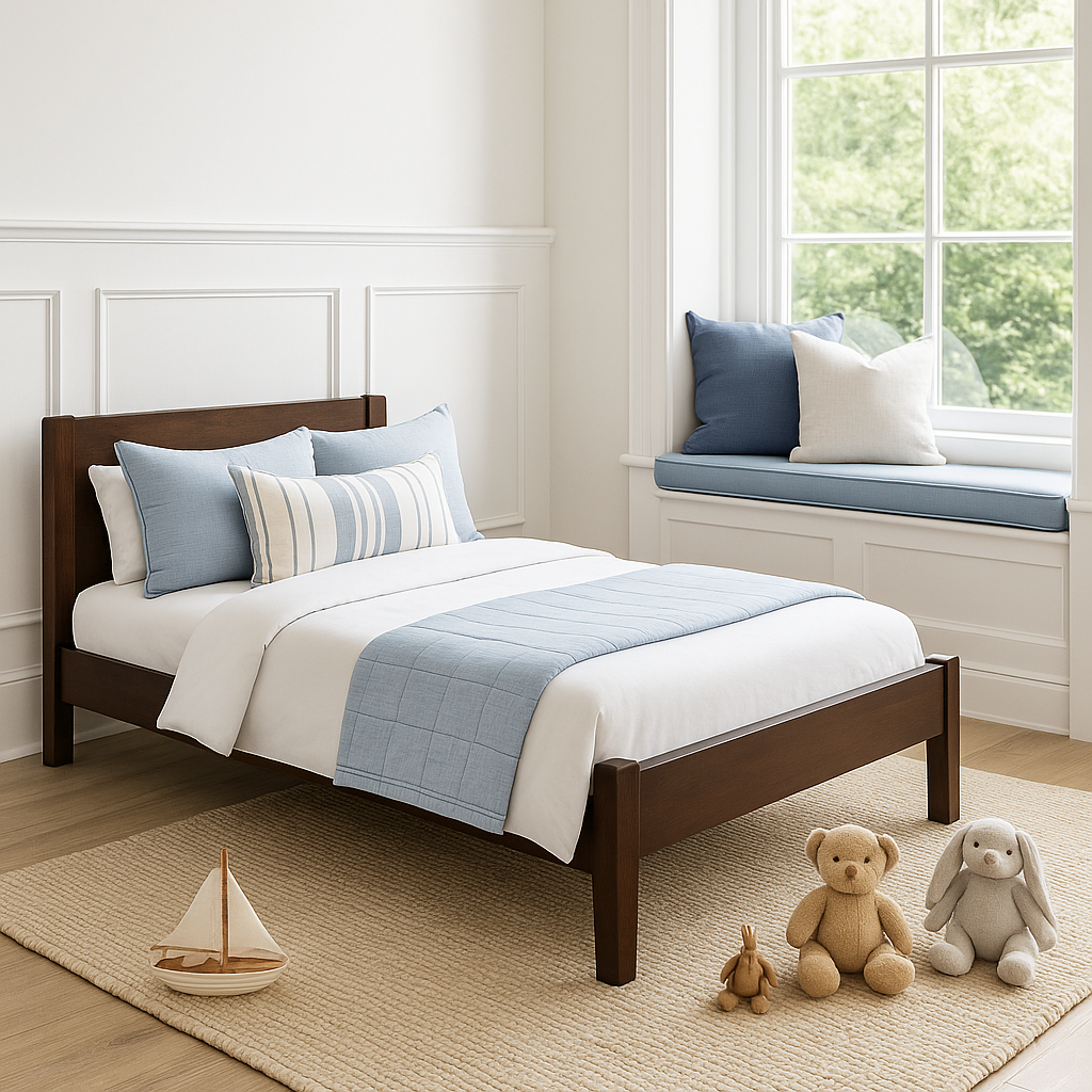 Charles Wood Bed Frame Low Profile