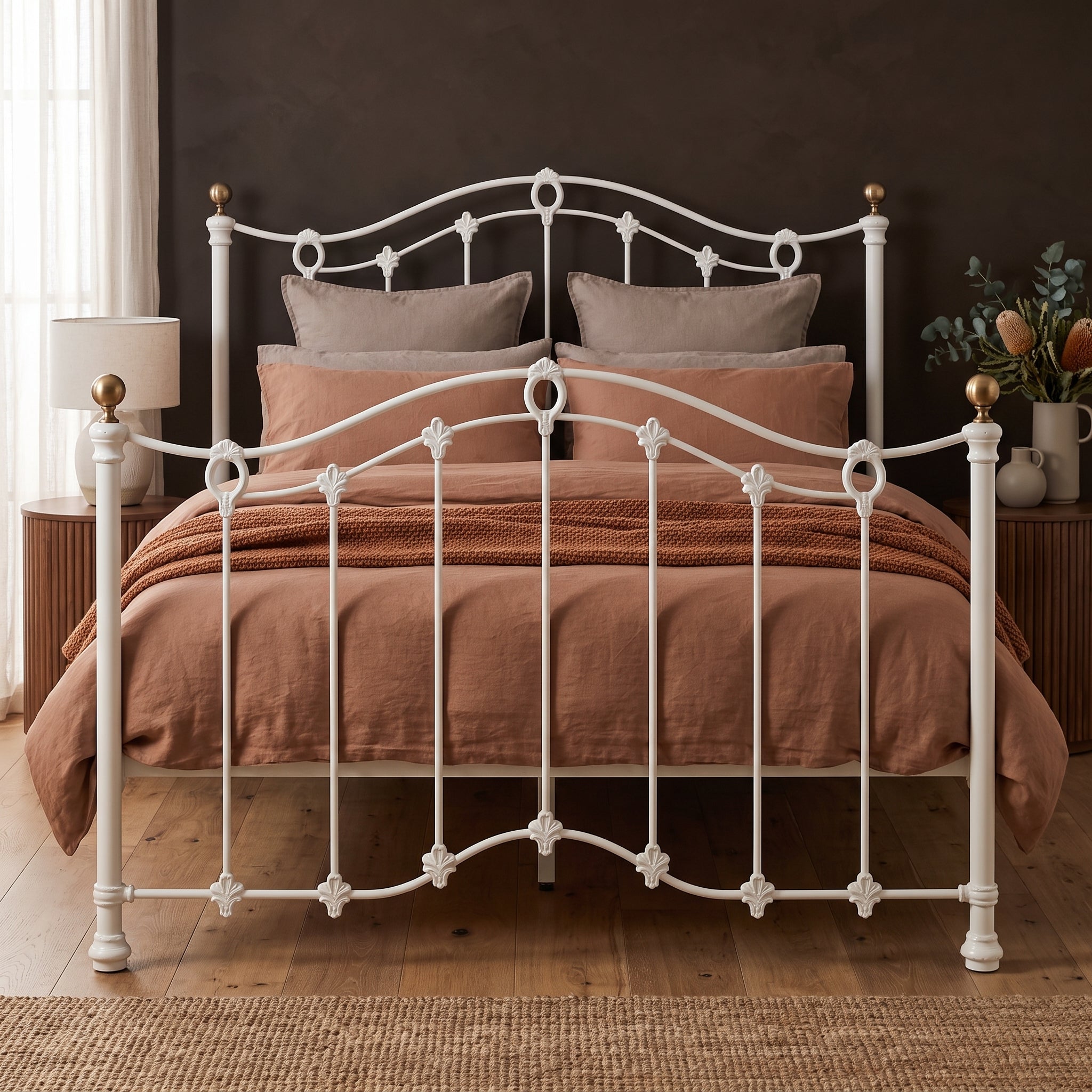 Clareville Cast Iron Bed Frame