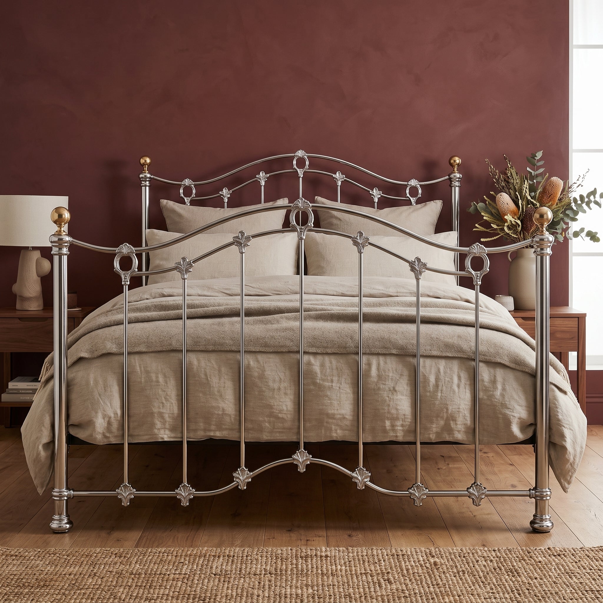 Clareville Cast Iron Bed Frame