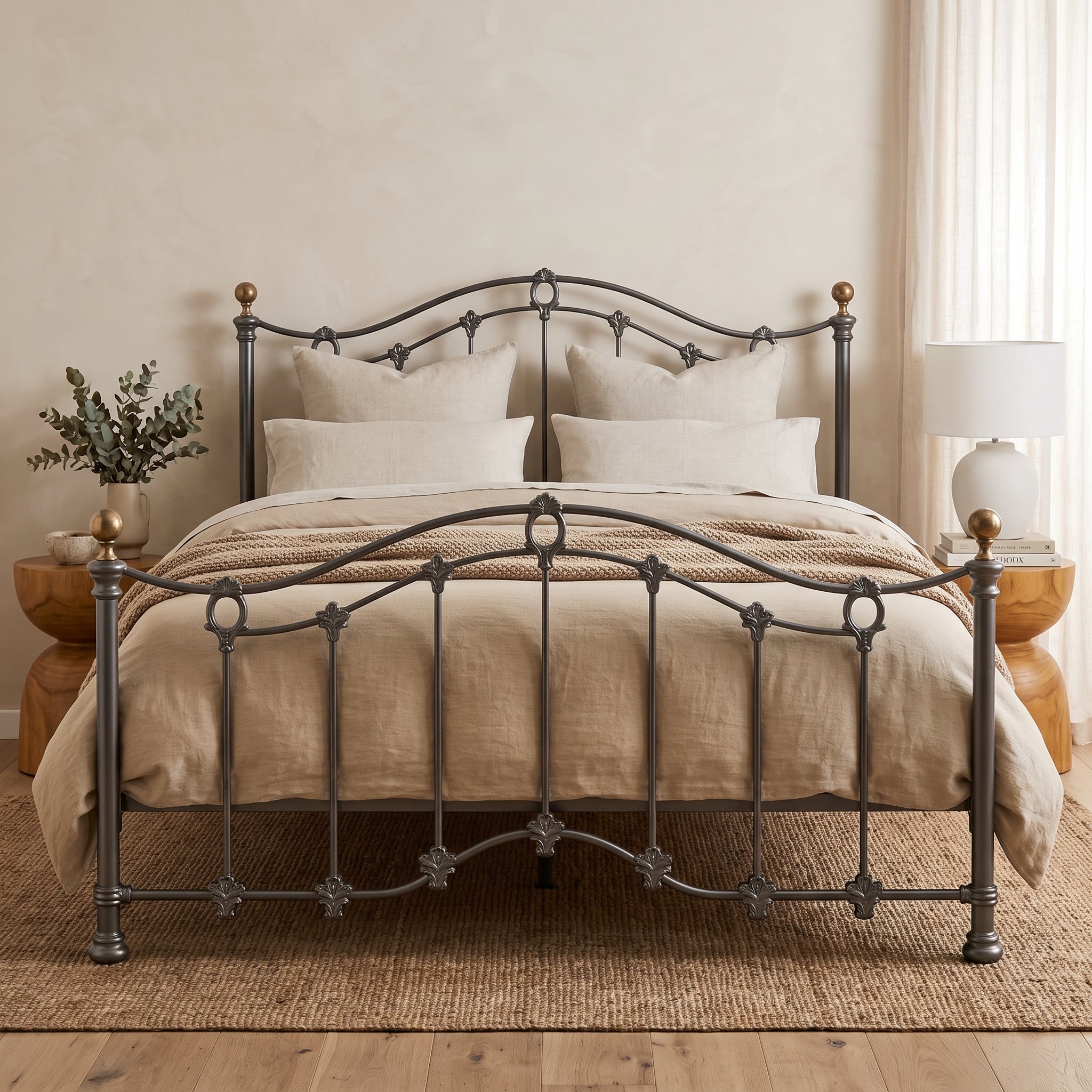 Clareville Cast Iron Bed Frame